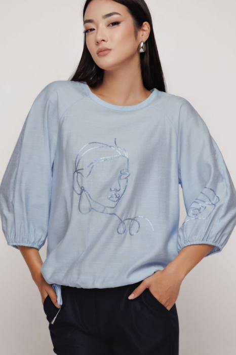 Bluza 4294 vascoza blue Mizar [3]