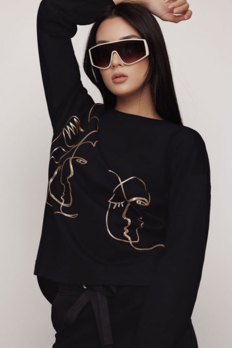Bluza 4303 neagra Mizar [2]