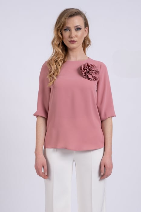 Bluza 4328 pudra La Donna