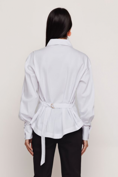 Bluza 4346 bumbac alba Mizar [4]