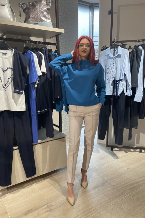 Bluza 4458 albastra Mizar [5]