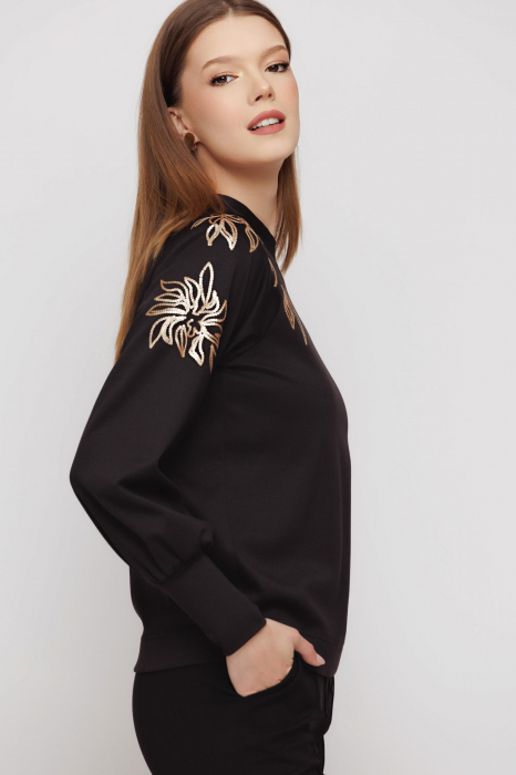 Bluza 4467 neagra Mizar [4]