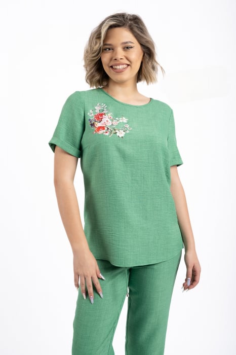 Bluza 4738 verde La Donna