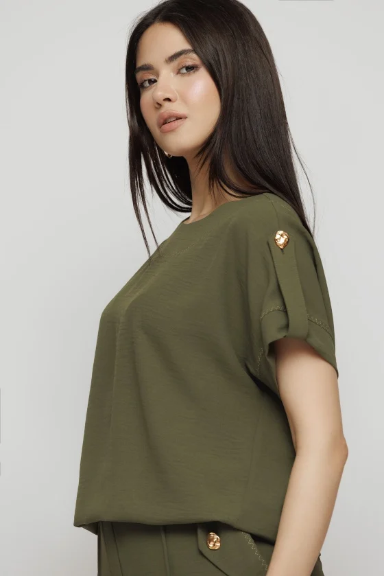 Bluza 5199 verde V2 Mizar