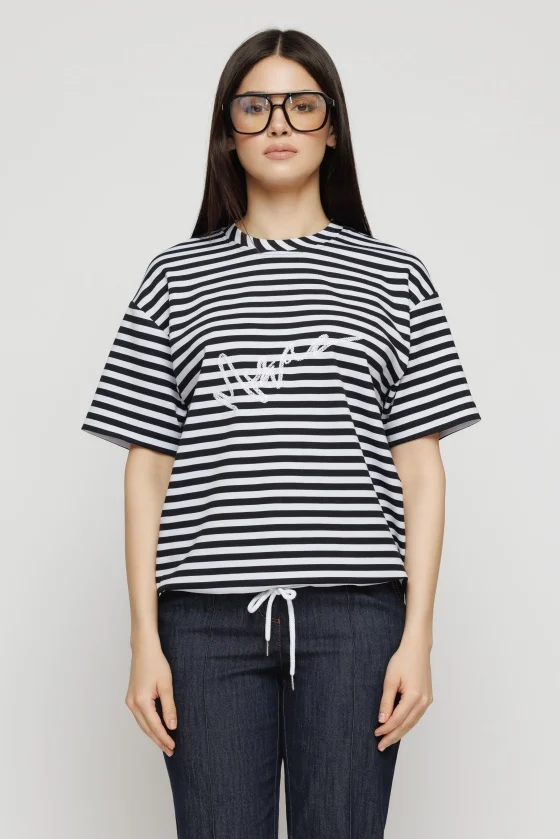 Bluza 5258 alb negru Mizar [3]
