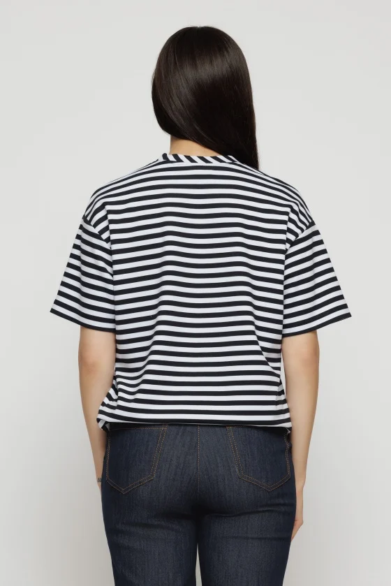 Bluza 5258 alb negru Mizar [2]
