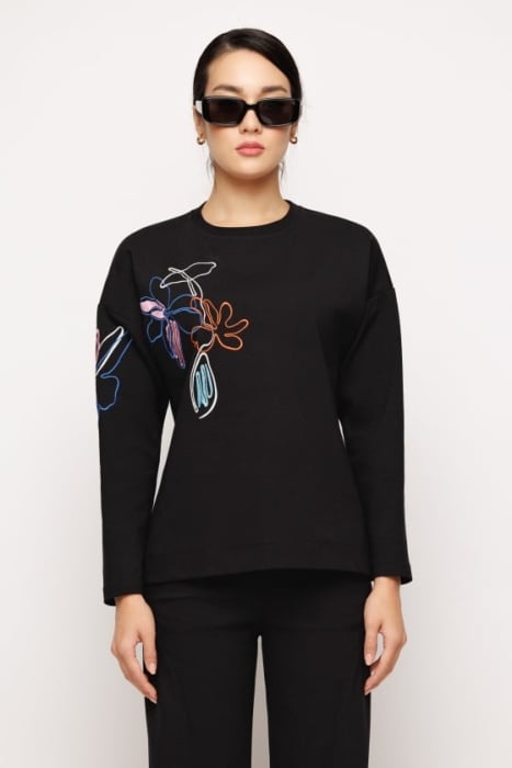 Bluza 5529 neagra Mizar [2]