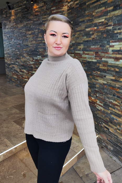 Bluza 57123 bej [4]