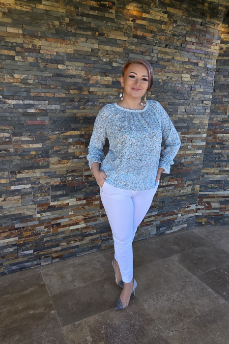 Bluza 812 ie inflorata Aquared [4]