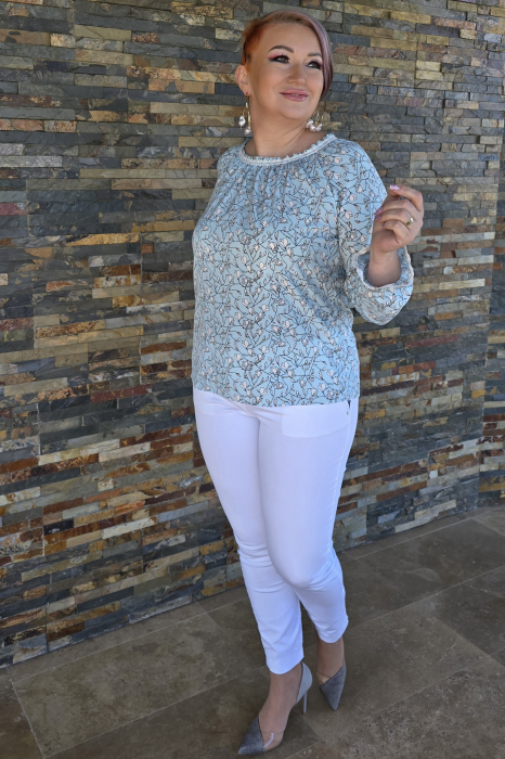 Bluza 812 ie inflorata Aquared [5]