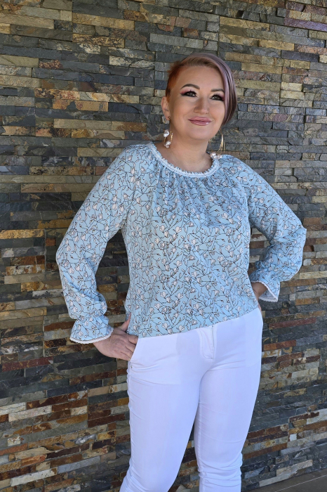 Bluza 812 ie inflorata Aquared [2]