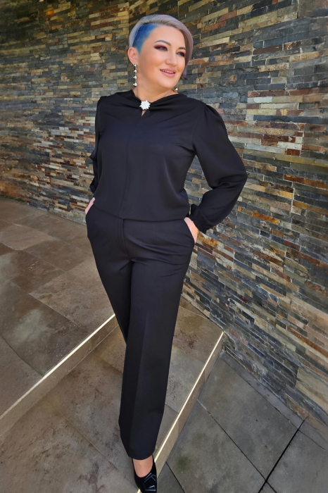 Bluza 814 neagra brosa Aquared [4]
