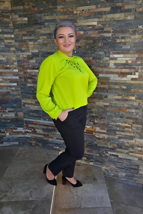 Bluza 816 lime perle Aquared [4]