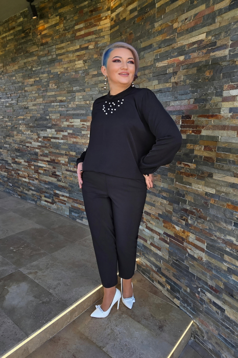Bluza 816 neagra perle Aquared [3]