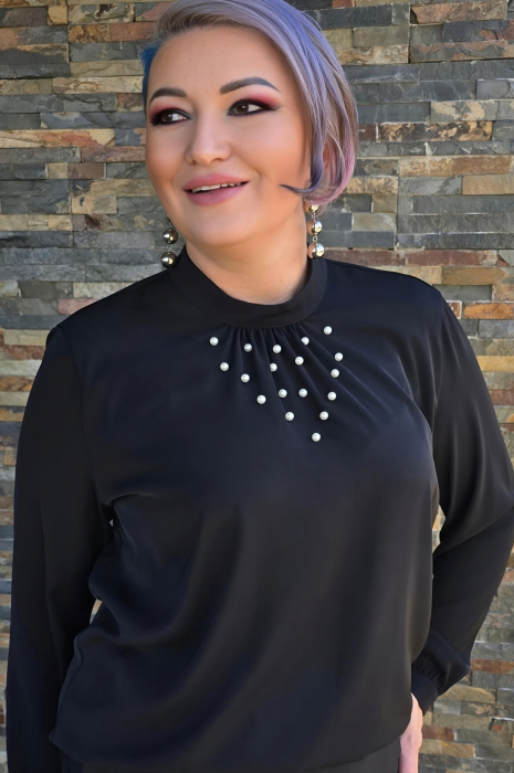 Bluza 816 neagra perle Aquared [2]