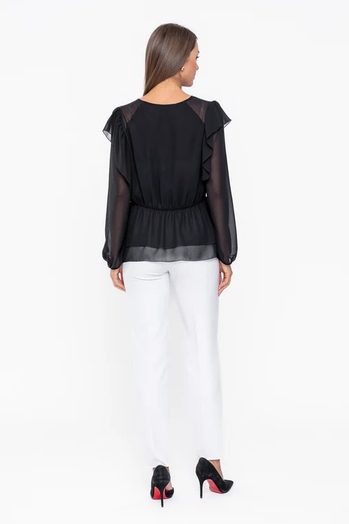 Bluza C4536 neagra Caramel [6]