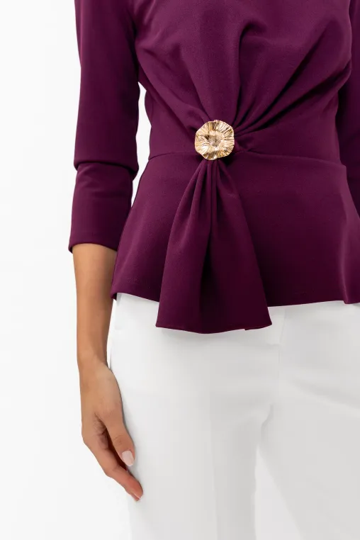Bluza C4643 burgundy Caramel [3]