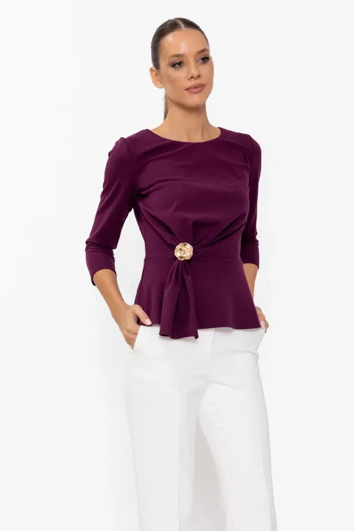 Bluza C4643 burgundy Caramel [4]