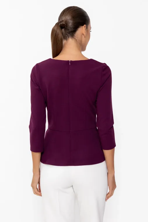 Bluza C4643 burgundy Caramel [5]
