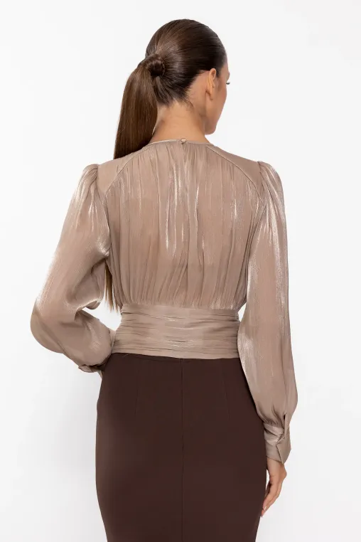 Bluza C4645 nude Caramel [4]