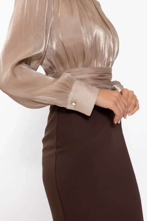 Bluza C4645 nude Caramel [5]
