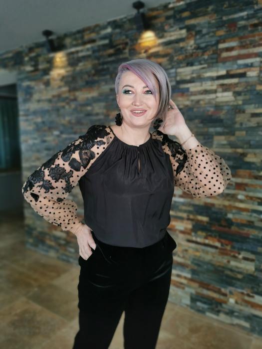 Bluza dantela leonard
