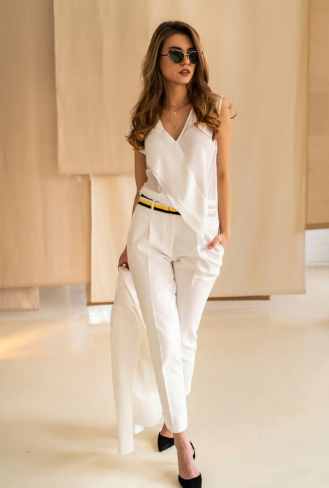 Bluza Elisabeth alba Hermosa [4]