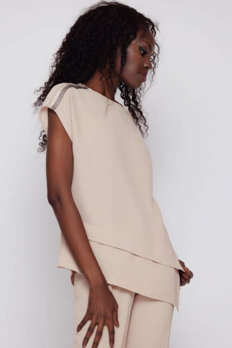 Bluza US4MZ4137 bej Mizar [3]