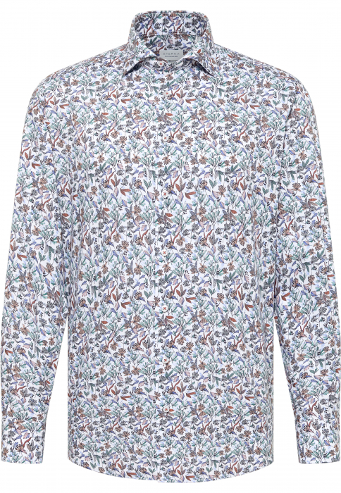 Camasa imprimata, modern fit, pentru barbati, 100% bumbac, maneca lunga, model 1167/83 X18K Eterna [5]