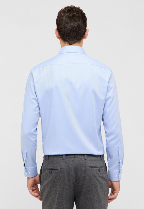 Camasa blue, modern fit, pentru barbati, 100% bumbac, maneca lunga, model  1179/12 X18K Eterna [2]