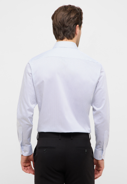 Camasa imprimata, modern fit, pentru barbati, 100% bumbac, maneca lunga, model 1393/14 XP71 Eterna [2]
