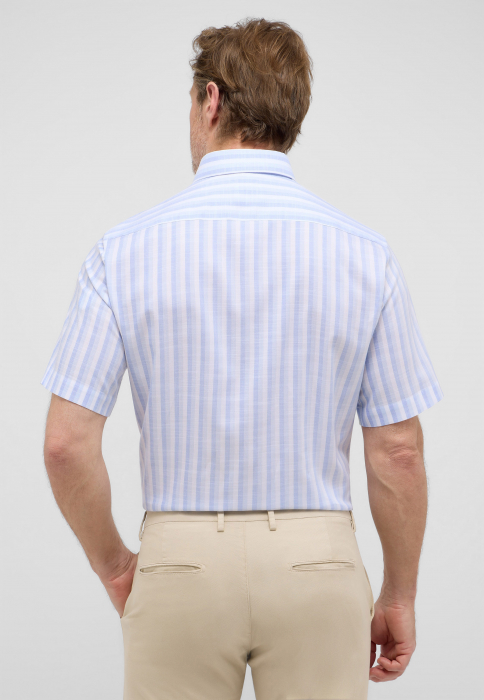 Camasa dungi, modern fit, pentru barbati, 52% lyocell, 48% bumbac, maneca scurta, model  2643/14 CS24 Eterna [2]