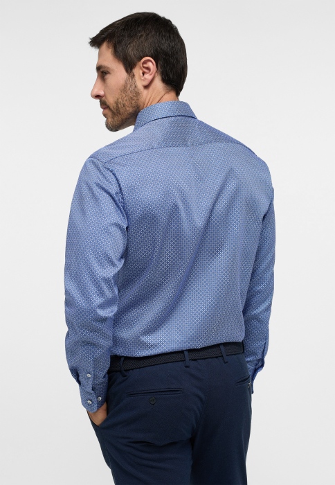 Camasa imprimeu, modern fit, pentru barbati, 100% bumbac, maneca lunga, model  4106/14 X18P Eterna [3]