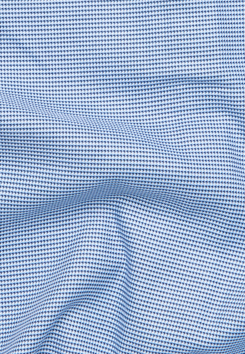 Camasa bleu, modern fit, pentru barbati, 100% bumbac, maneca lunga, model 4158/14 X19K Eterna [4]