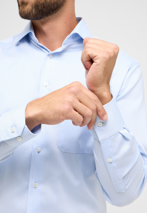 Camasa blue, comfort fit, pentru barbati, 100% bumbac, maneca lunga, model 4203/12 E19K Eterna [3]