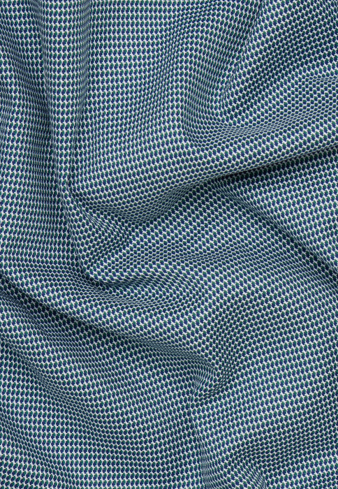 Camasa turquaz, modern fit, pentru barbati, 100% bumbac, maneca lunga, model 8038/48 X18K Eterna [4]