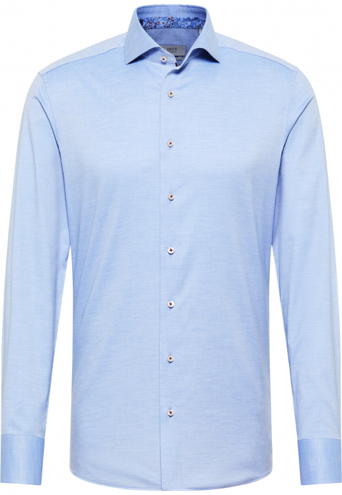 Camasa blue, slim fit, pentru barbati, 100% bumbac, maneca lunga, model  8182/13 F66V Eterna [5]