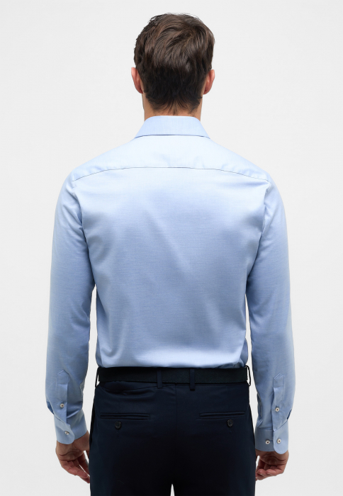 Camasa blue, slim fit, pentru barbati, 100% bumbac, maneca lunga, model  8182/13 F66V Eterna [2]