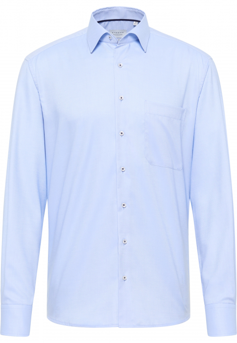 Camasa blue, comfort fit, pentru barbati, 100% bumbac, maneca lunga, model 8464/12 E181 Eterna [5]
