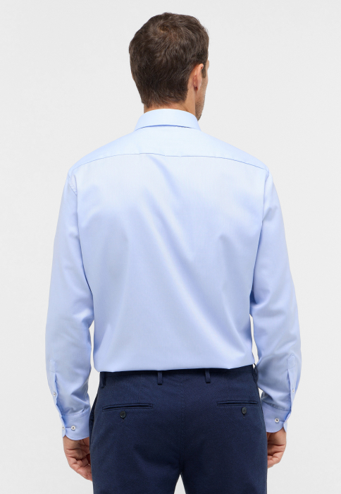 Camasa blue, comfort fit, pentru barbati, 100% bumbac, maneca lunga, model 8464/12 E181 Eterna [2]