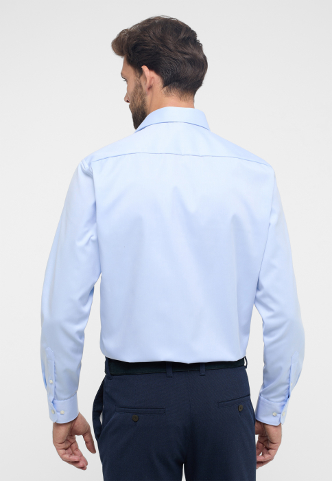 Camasa COVER bleu, comfort fit, pentru barbati, 100% bumbac, maneca lunga, model  8817/10 E19K Eterna [2]