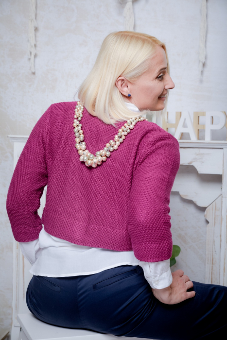 Cardigan 1365 ciclame Zada [3]