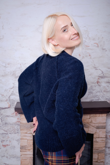 Cardigan 1395 marine Zada [2]