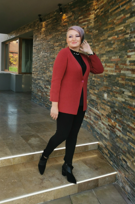 Cardigan 329 caramiziu Acvila [3]