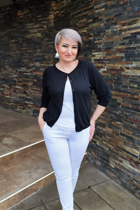 Cardigan 5746 negru Zada [3]