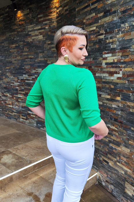 Cardigan 5746 verde Zada S [4]