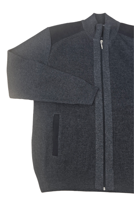 Cardigan J89 gri fermoar Magnetic [1]