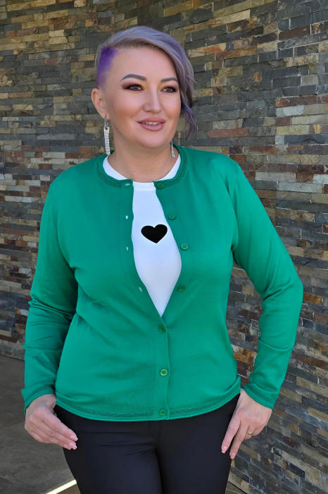 Cardigan JD62 verde Magnetic [3]