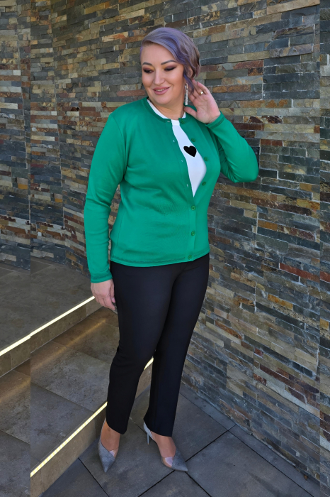 Cardigan JD62 verde Magnetic [4]