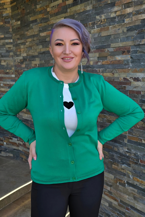 Cardigan JD62 verde Magnetic [2]